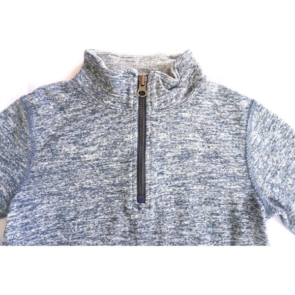 Crewcuts Boys’ Blue Half-Zip Pullover Sweater, Size 6-7 - Picture 2 of 5